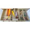 Image 28 : 2 TACKLE BOXES W/ CONTENTS & FISHING WHIRL-A-GIG