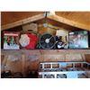 Image 1 : ASST'D CHRISTMAS YARD DECORATIONS + INFLATABLES FAN