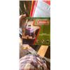 Image 10 : ASSORTED CAMPING GEAR, FLAGS & ROCKING LOVESEAT