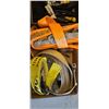 Image 3 : 2 FLATS ASSORTED WEIGHTS & SIZES: RATCHET STRAPS