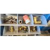 Image 3 : RUBBERMAID PORTABLE STORAGE W/ VARIOUS WATER & VALVE FITTINGS