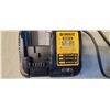 Image 10 : "DEWALT" 20V MAX XR c/w HARD CASE CHARGER, BATTERIES, SOFT TOOL BAG