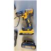 Image 8 : "DEWALT" 20V MAX XR c/w HARD CASE CHARGER, BATTERIES, SOFT TOOL BAG