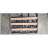 Image 2 : MASTERCRAFT MAXIMUM 40-PC TITANIUM CARBIDE TOUTER BIT SET IN CASE\MISC. OIL CANS, FUEL/OIL FUNNELS &