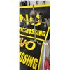 Image 10 : MIXC. ASSORT. SHOP SIGNS, FLAGS, WORK GLOVES, ETC