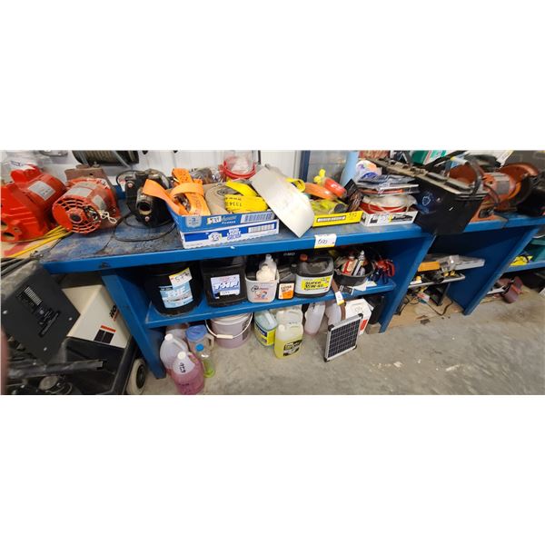 8FT X 25"D X 36"H  HD -  STEEL SHOP BENCH