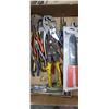 Image 1 : ASSORT. FENCING, TIN SNIPS, SIDE CUT, PLIERS, ETC.