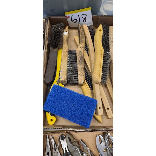 FLAT STEEL RIGID BRUSHES