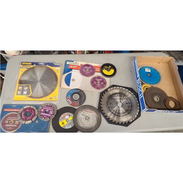 FLAT MISC. CIRCULAR SAW & OSCILLATING TOOL BLADES
