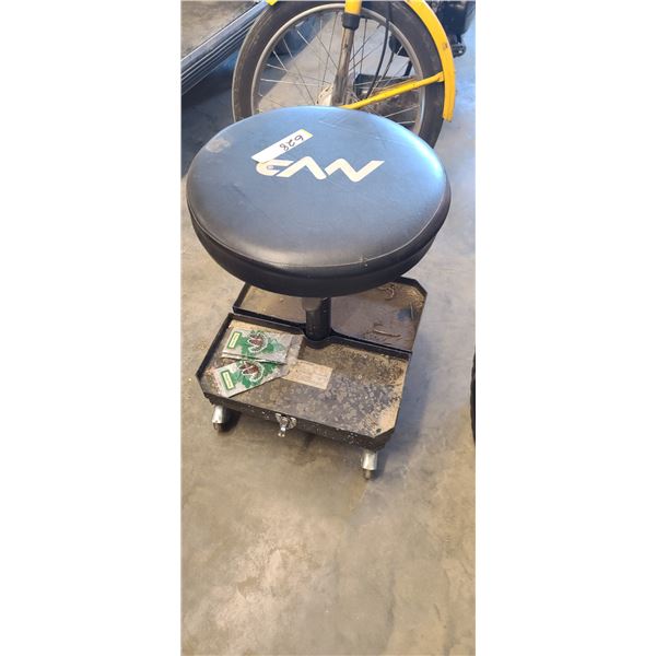 SHOP ROLLER/TOOL TRAY SEAT - ADJUSTABLE