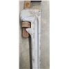 Image 3 : 1 LOT H/D PIPE WRENCHES (X4) 3 @ 24"; 1@36"