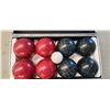 Image 3 : "SPORTCRAFT" BALLS/BOCCE BALL SET IN HARD COVER LATCH CASE\