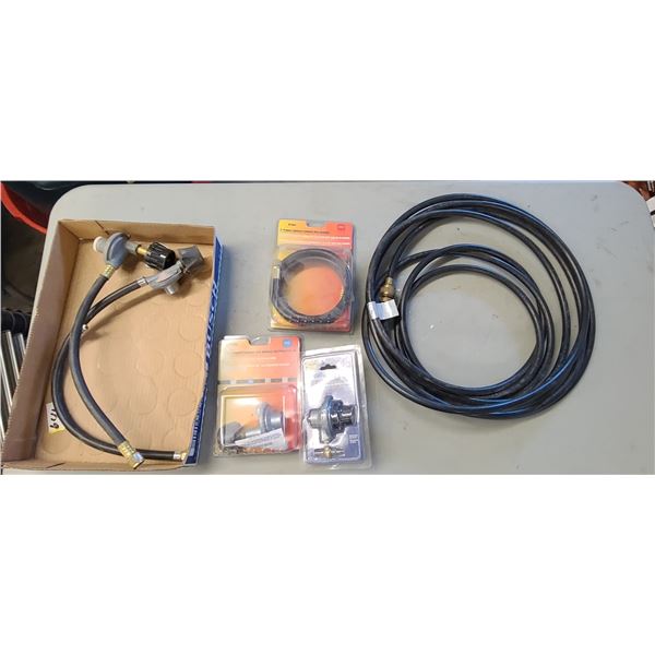 GAS LINES; FITTINGS & REGULATORS