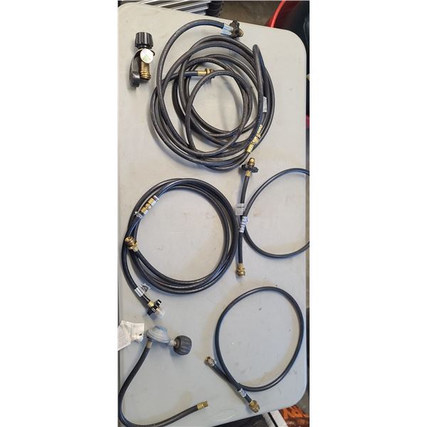 GAS LINES; FITTINGS & REGULATORS