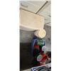 Image 1 : ASSORT. STORAGE BINS & CANNISTERS W/ MISC. CAMPING ITEMS