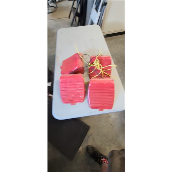 FOUR RV CHOCKS