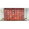 Image 1 : 64 DRAWER PARTS BIN - WITH CONTENTS