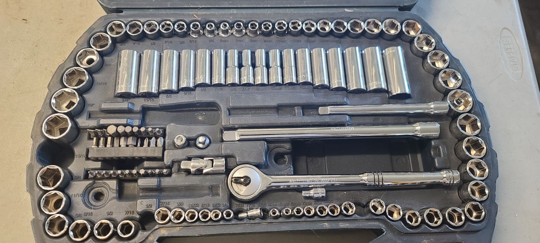 MASTERCRAFT RATCHET SET