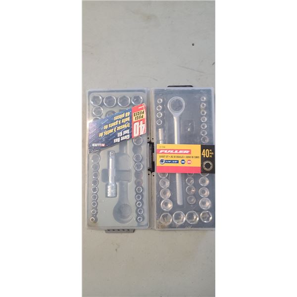 2 SOCKET SETS: ONE FULLER AND ONE ALLIED BIT SETS