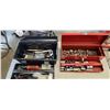 Image 1 : TWO TOOL BOXES WITH MISC TOOLS