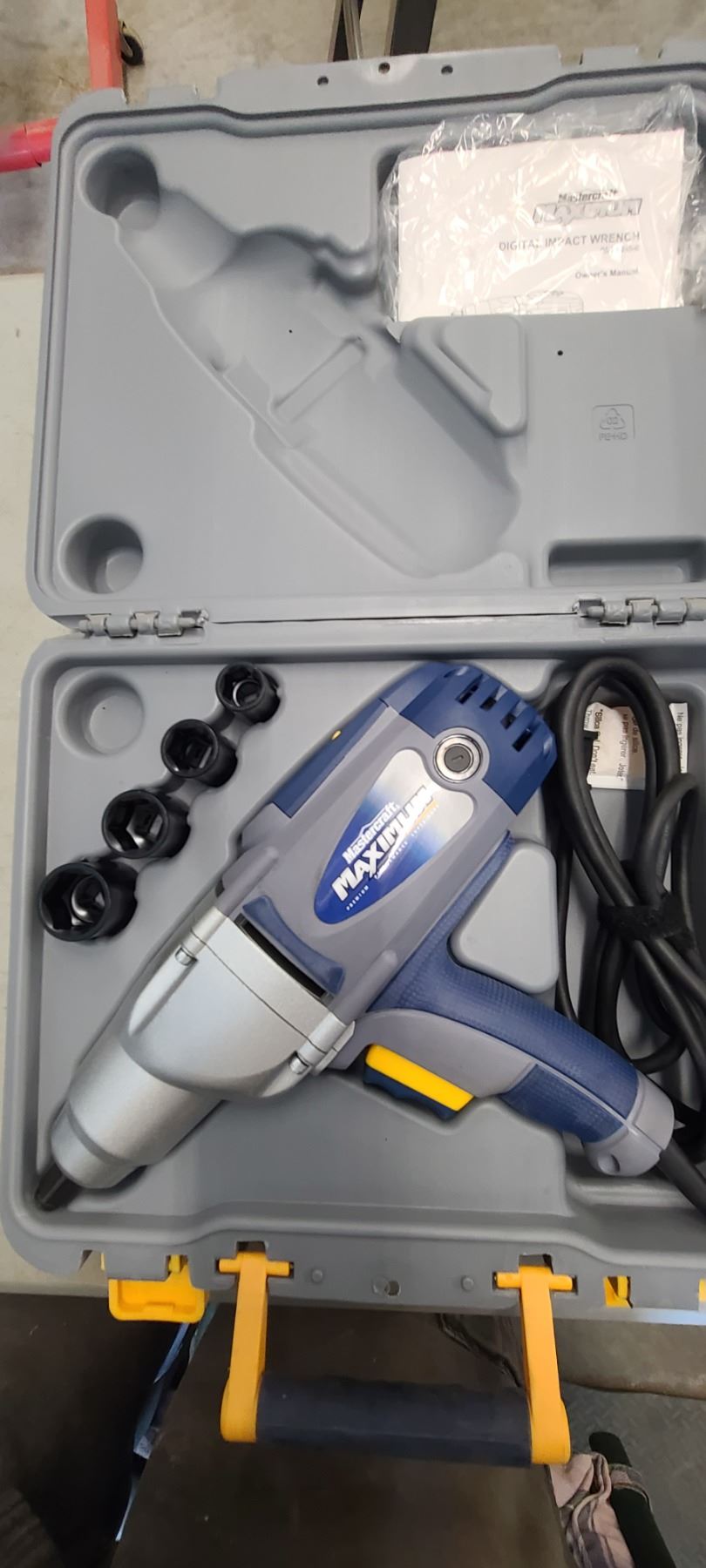 Maximum Apprentice Socket Set MASTERCRAFT MAXIMUM SOCKET SET AND DIGITAL IMPACT WRENCH