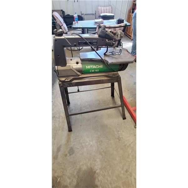 HITACHI CW40 SCROLL SAW