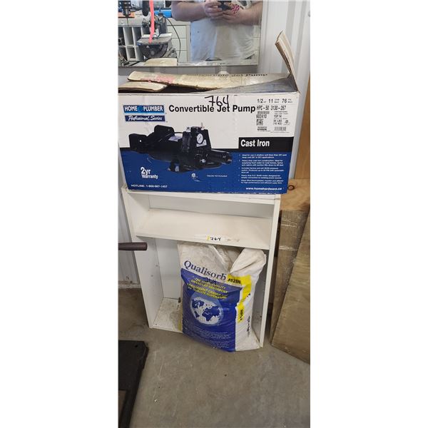CONVERTIBLE HOME PLUMBER CAST IRON JET PUMP 76PSI