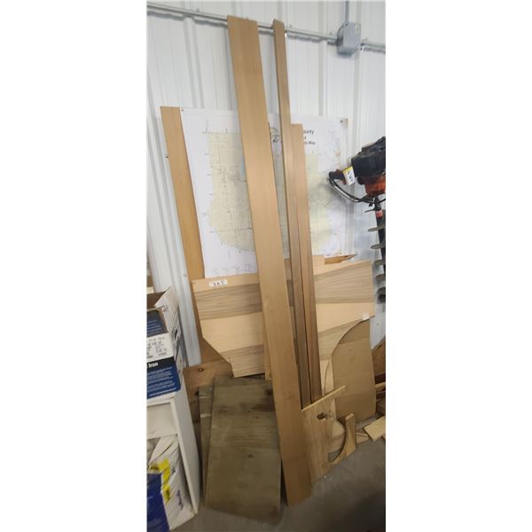 ASSORTED FLAT STOCK INCLUDING SOME CEDAR