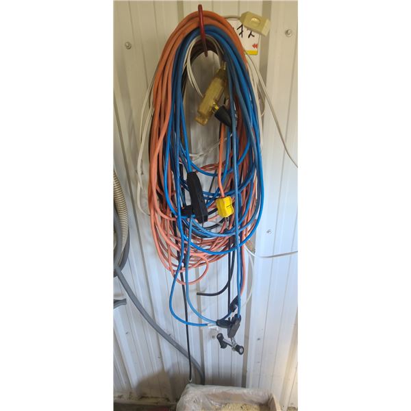 ASSORTED EXTENTION CORDS