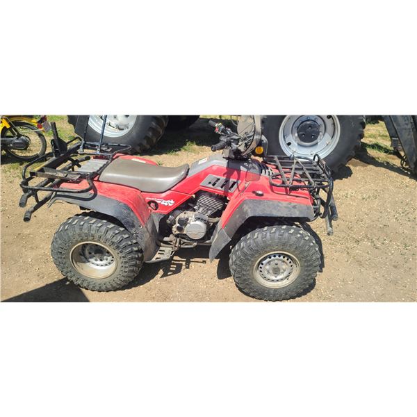 HONDA 250 FOUR TRAX 4 X 4 QUAD - FRONT AND REAR CARGO CARRIERS COMES WITH WINCH