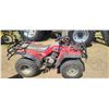 Image 2 : HONDA 250 FOUR TRAX 4 X 4 QUAD - FRONT AND REAR CARGO CARRIERS COMES WITH WINCH