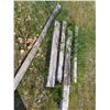 Image 1 : ALL LOOSE LUMBER, POST AND POWER POLE AROUND SHOP AREA