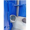 Image 8 : BLUE PLASTIC POLY OUTHOUSE