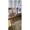 Image 1 : 2 BAR STOOLS, HOLMES HEATER & CLOTHING RACK