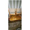 Image 1 : SMALL OAK TABLE C/W 4-CHAIRS