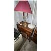 Image 1 : VINTAGE STEREO CABINET & 2 LAMPS