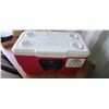Image 1 : RED COLEMAN COOLER W/ BUILT-IN RADIO