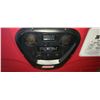 Image 2 : RED COLEMAN COOLER W/ BUILT-IN RADIO