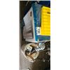 Image 1 : GARBAGE CANS (NEW) SS & PAIL OF ICE FISHING RODS & ACCESS.