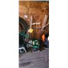 Image 2 : SEEDER, MANUAL HERBICIDE APPLICATOR 36"; GARDEN TOOLS, H20 HOSE; CHAIRS, ETC.