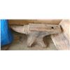 Image 1 : SWEDISH 18" ANVIL C/W PLYWOOD DOLLY (1 1/2")