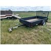 6 X 12 FT. SINGLE AXLE TRAILER W/ RAMP & SIDES (NO VIN# FOUND) X285-36