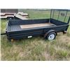 Image 2 : 6 X 12 FT. SINGLE AXLE TRAILER W/ RAMP & SIDES (NO VIN# FOUND) X285-36