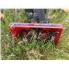 Image 6 : SNOW BLOWER, GAS POWERED, TURNS OVER 28: ON RUBBER TRACKS\
