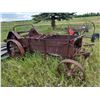 ANTIQUE MANURE SPREADER WAGON