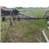 Image 6 : ANTIQUE RAKE ON STEEL WHEELS & 2 WHEELED DRAW BARS