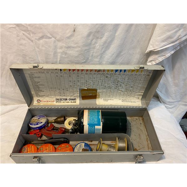 Toolbox and solder paste etc