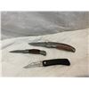 Image 1 : 3 folding knives