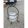 Image 1 : Standing serving tray/ pie stand