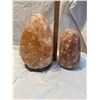 Image 1 : Two salt lamp tops no cords